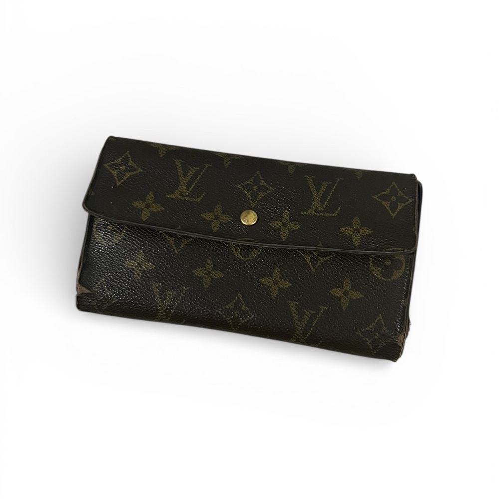 Louis Vuitton Dark Brown Monogram Wallet